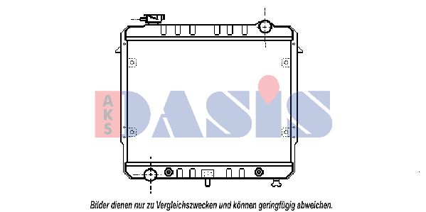 AKS DASIS Radiators, Motora dzesēšanas sistēma 520010N